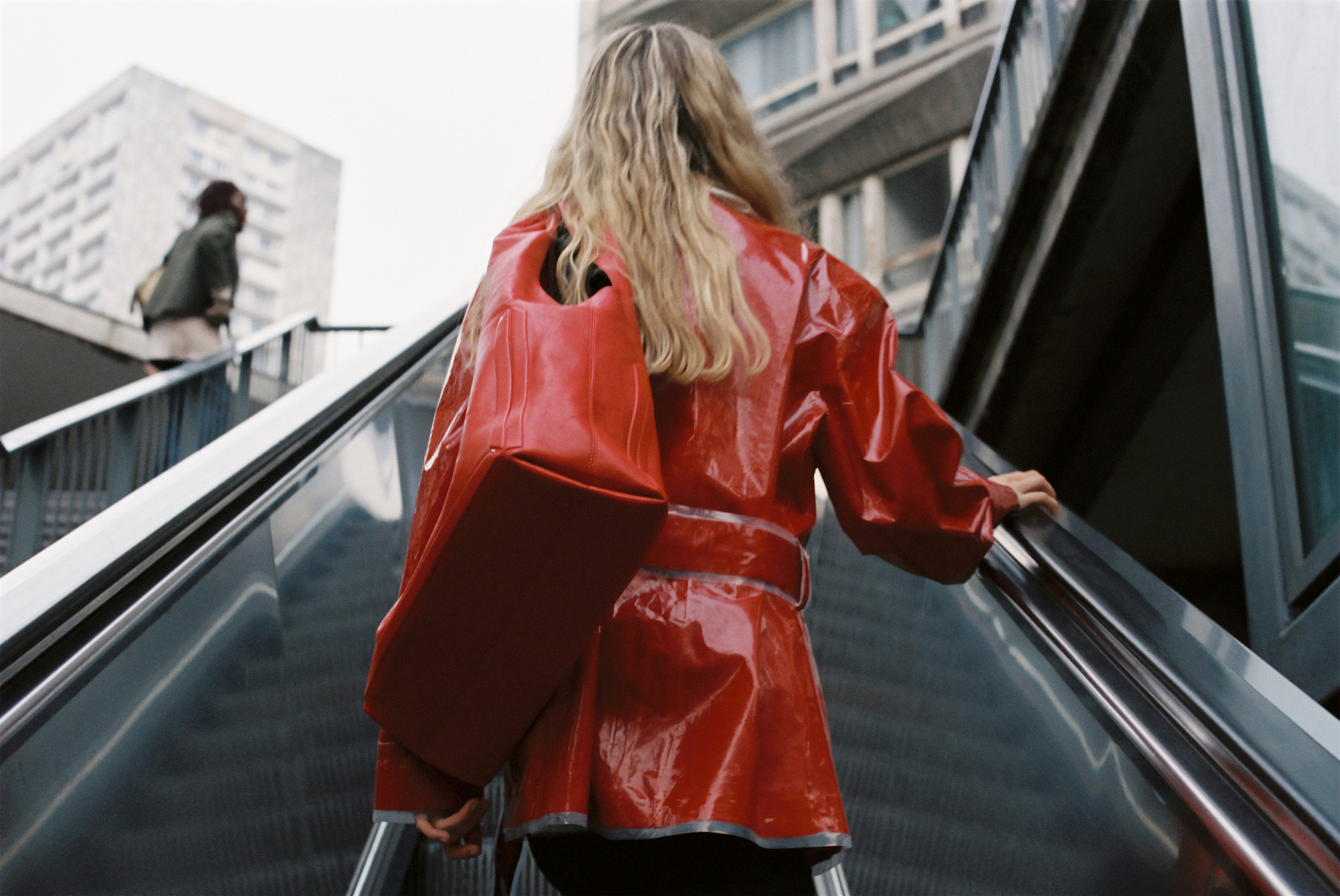 Maison Margiela S/S 2026 by Glenn Martens photographed on Paris Street