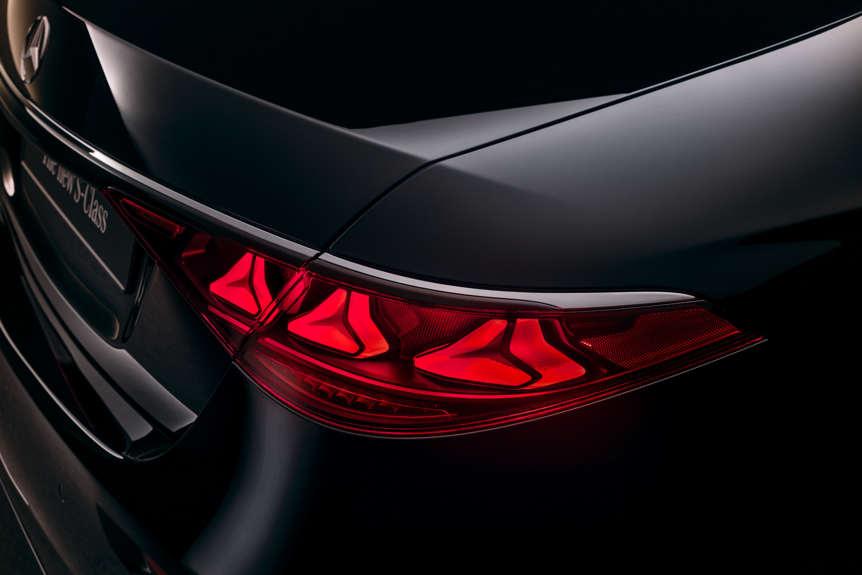 Rear lights in the 2026 Mercedes-Benz S-Class