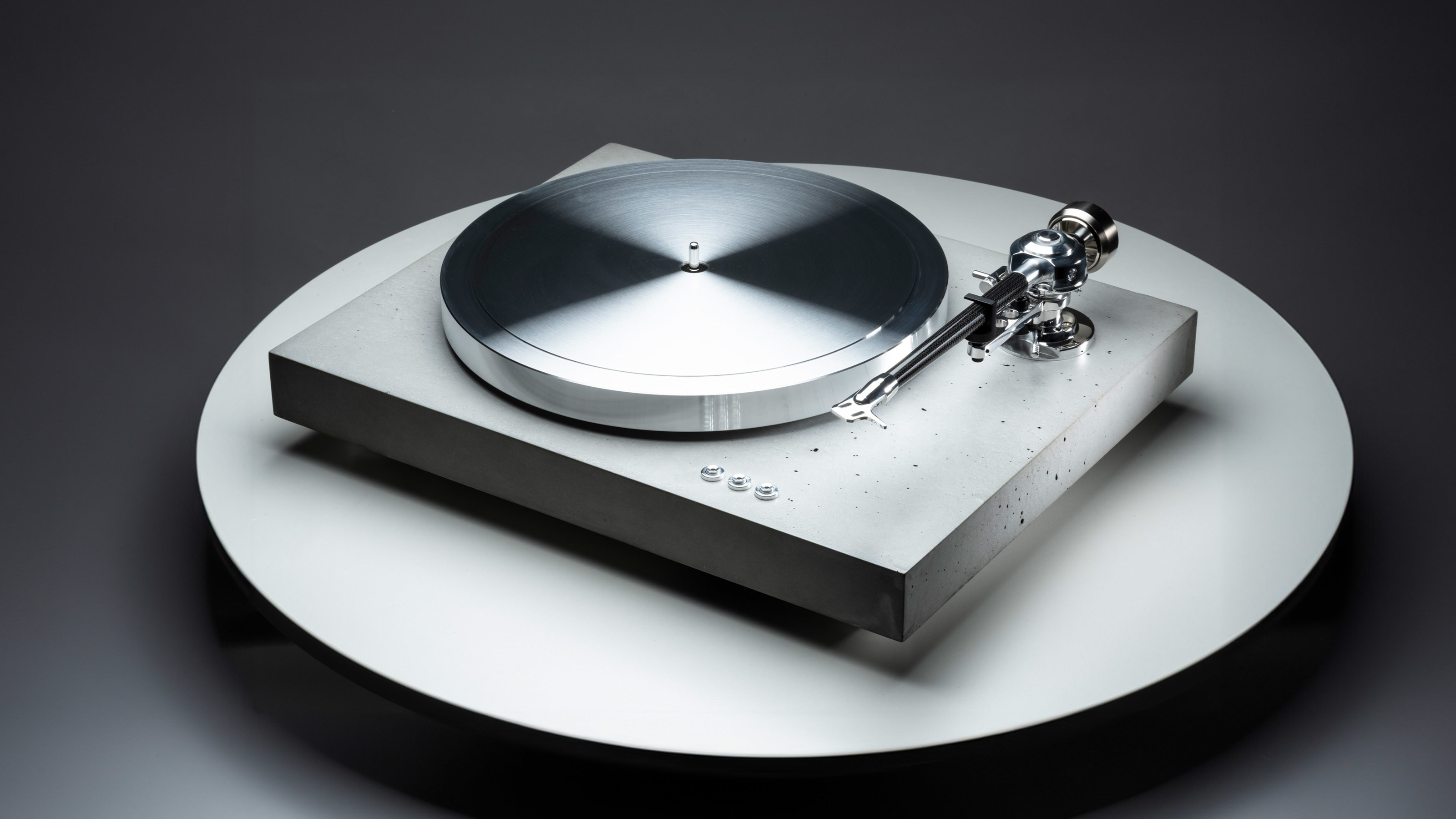 EAT C-Dur Concrete turntable