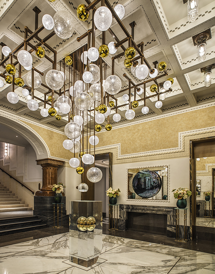 Mandarin Oriental Vienna chandalier