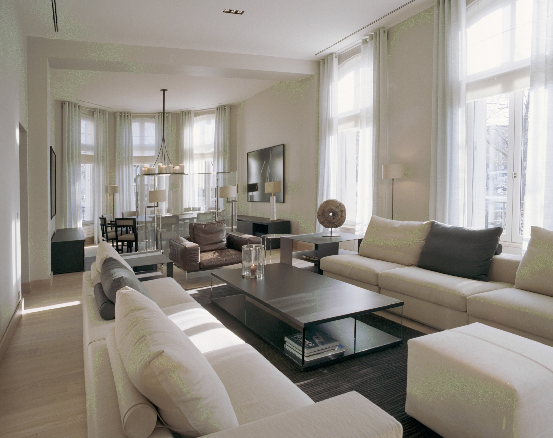 Flexform Groundpiece sofa at Paris, H&amp;ocirc;tel La R&amp;eacute;serve