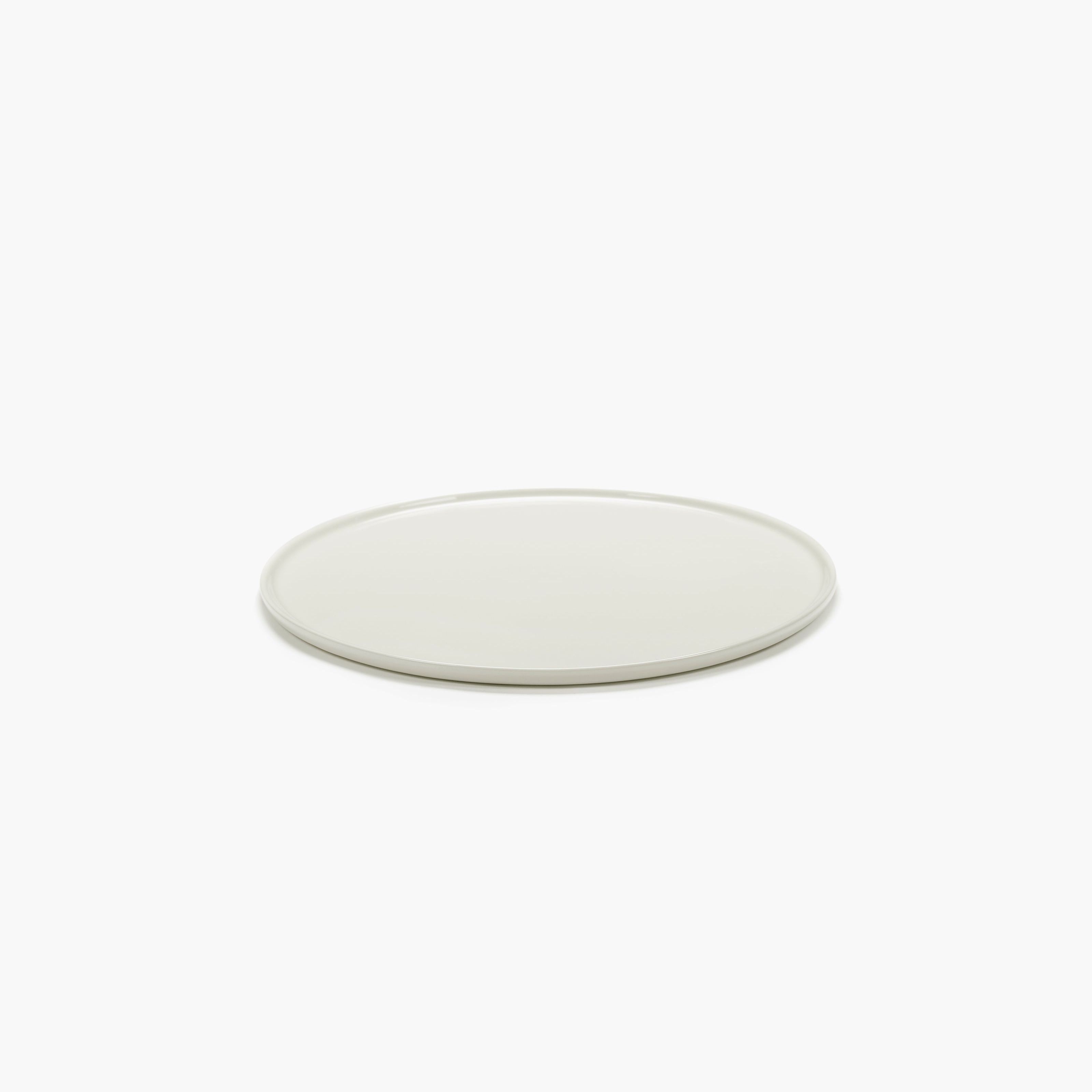 Low Dinner Plate Ivory Cena