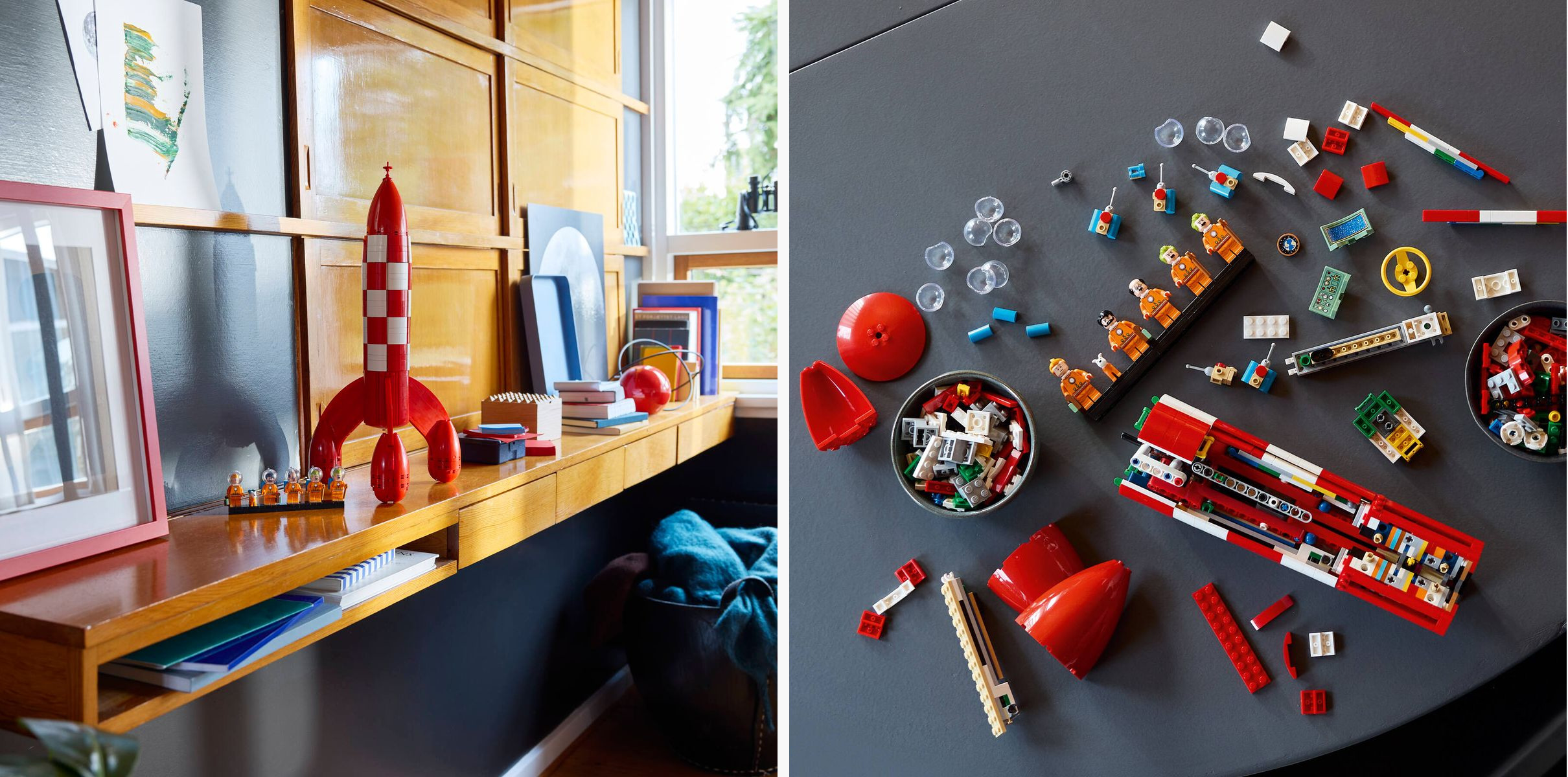 Lego Tintin Moon Rocket, set number #21367