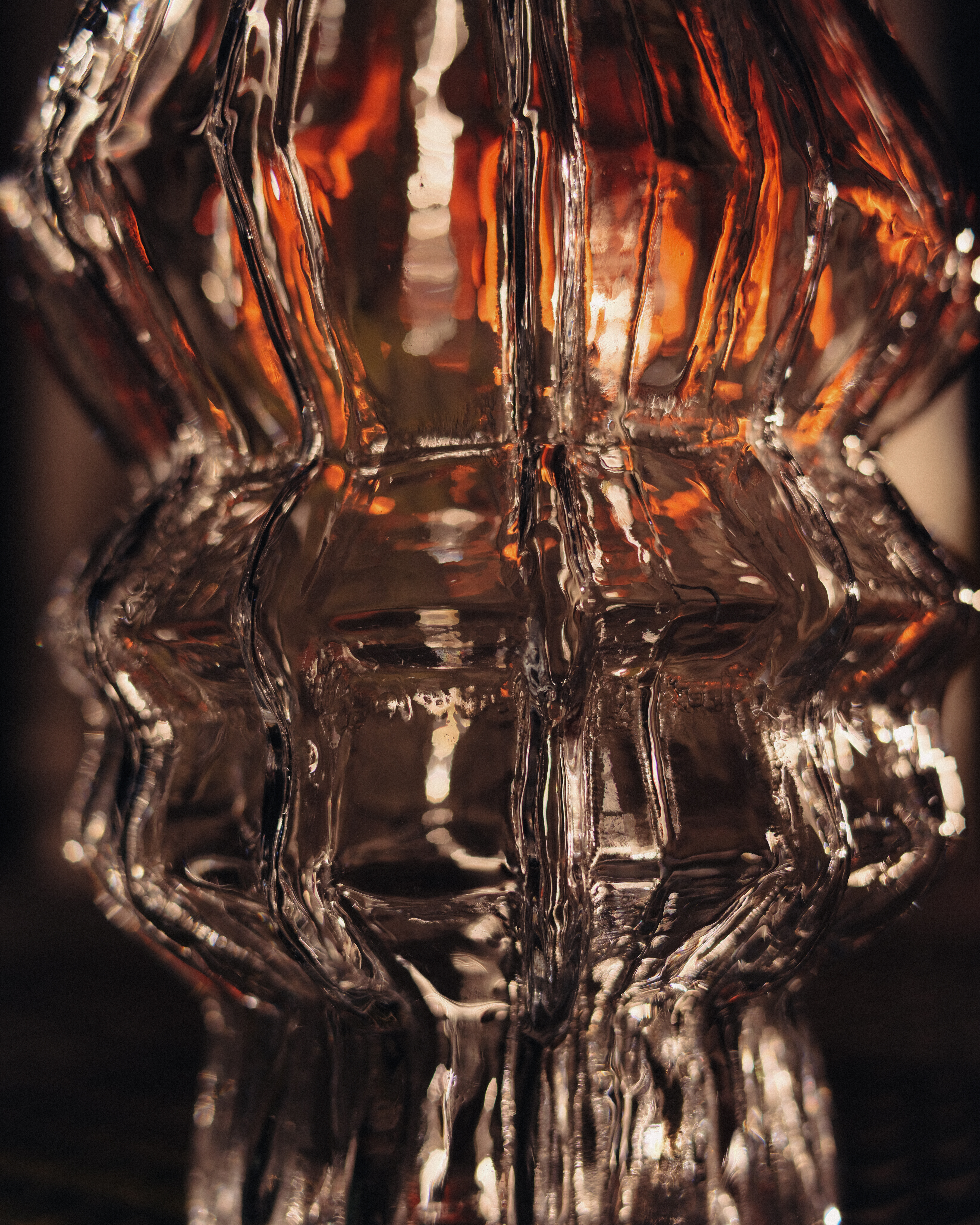 Iittala and Byredo collaboration on a glass vase