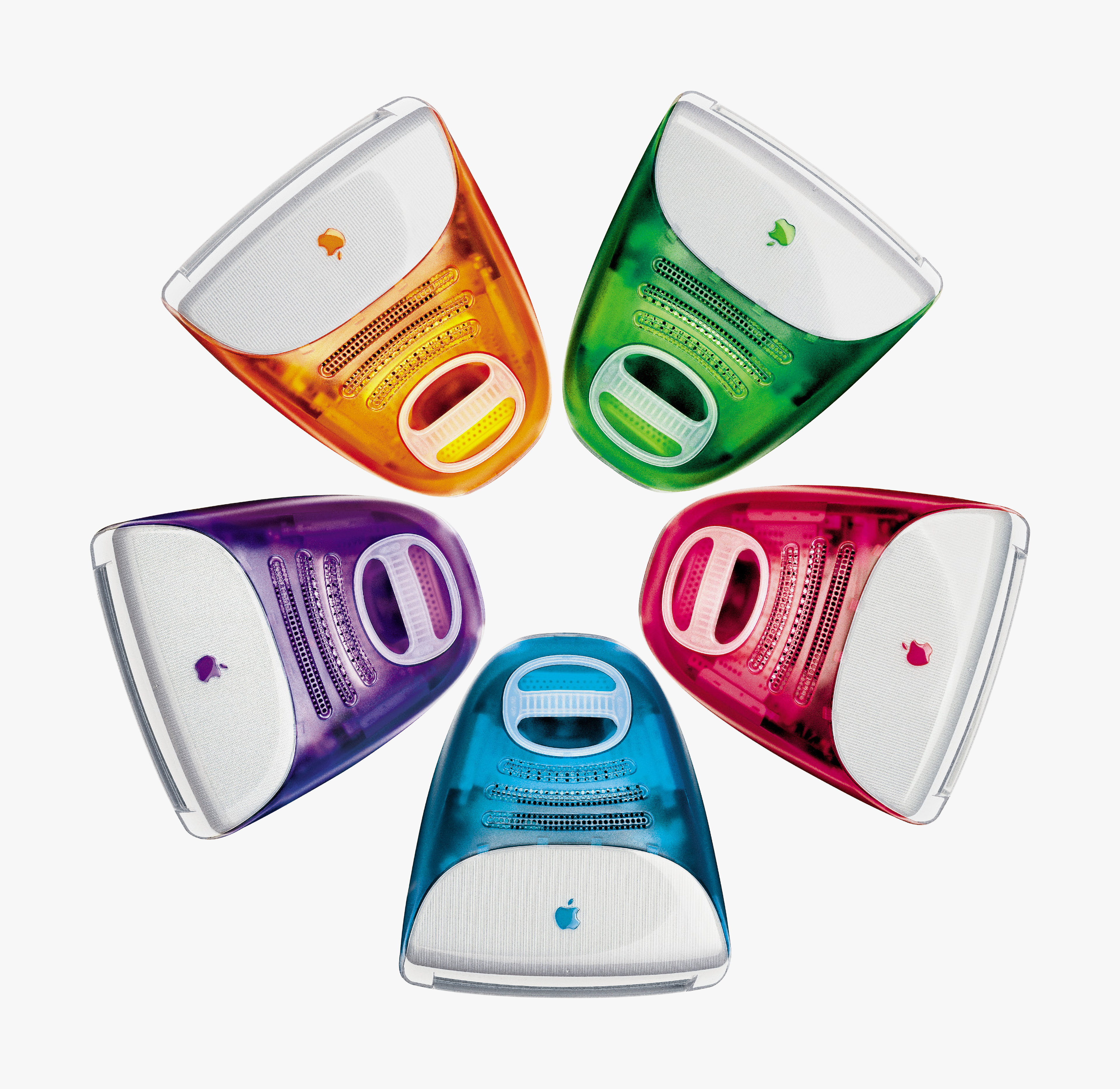 The iMac G3, the first major 'hit' from Jony Ive's design team