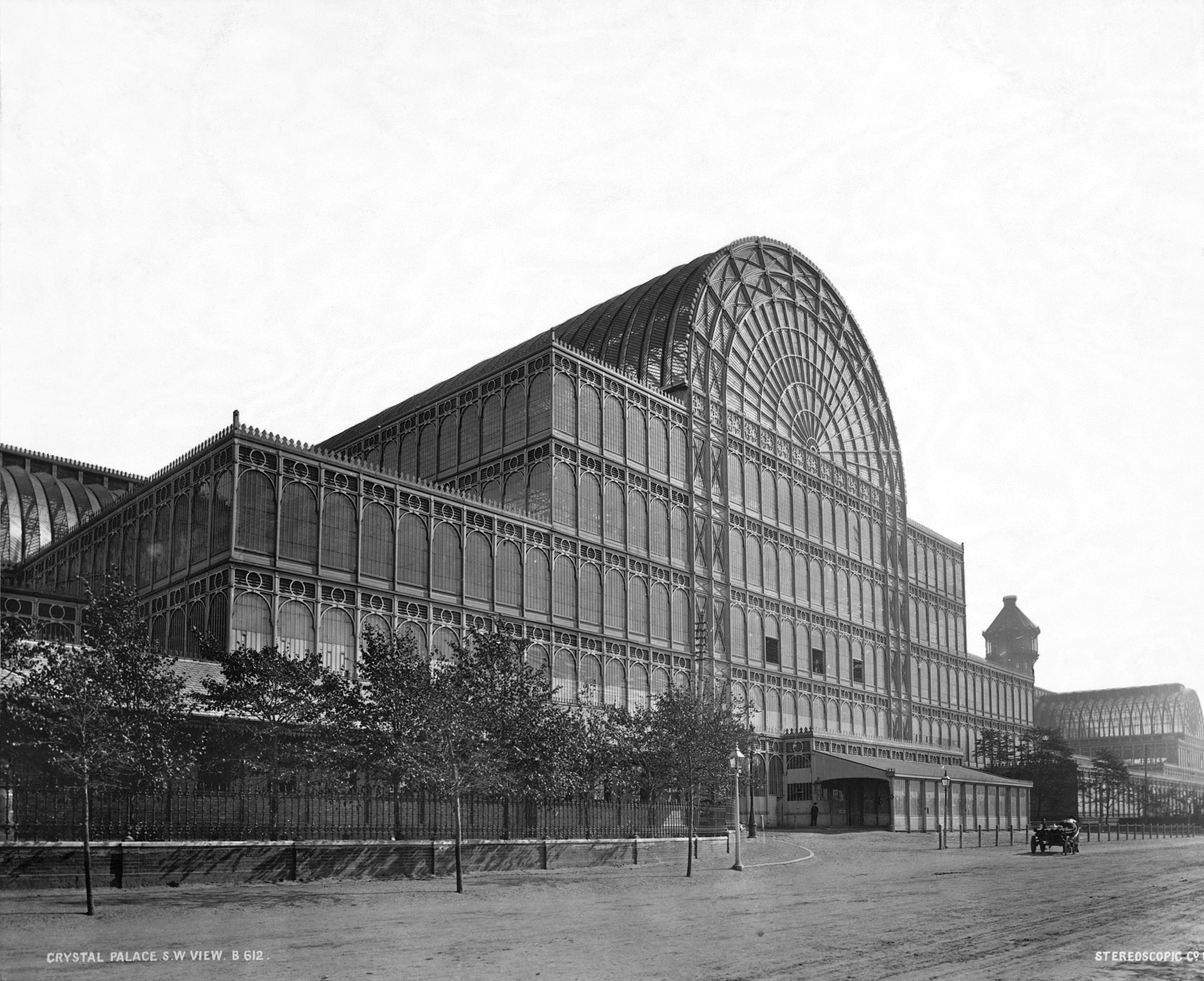 Crystal Palace archive photo from 1888