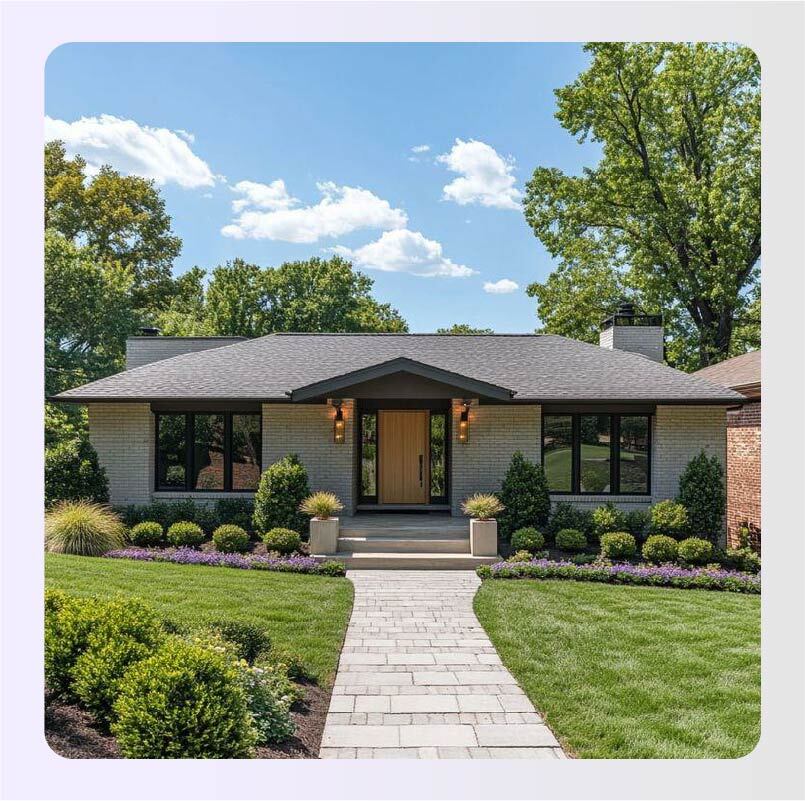 Flush threshold connects interior accessible route to the covered patio Source: Pinterest

