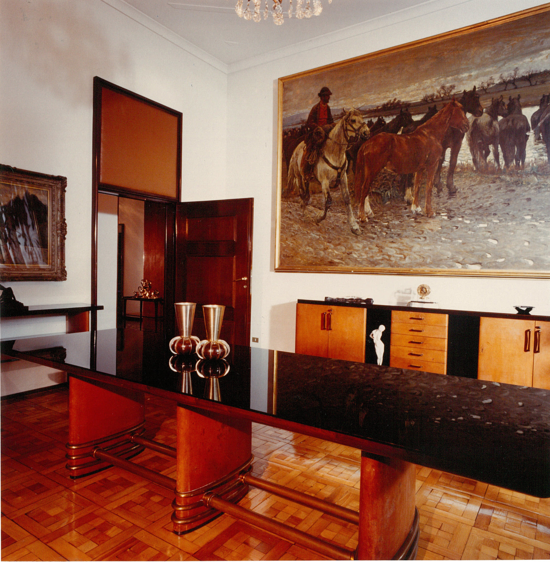 Osvaldo Borsani apartment interior Milan