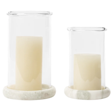 McGee & Co Greta Glass Hurricane