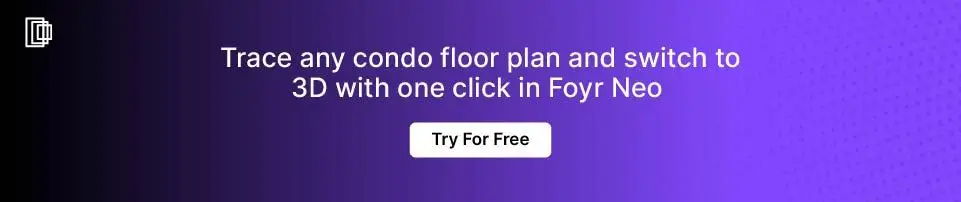 Use Foyr Neo to quickly design floor plans in 3D 