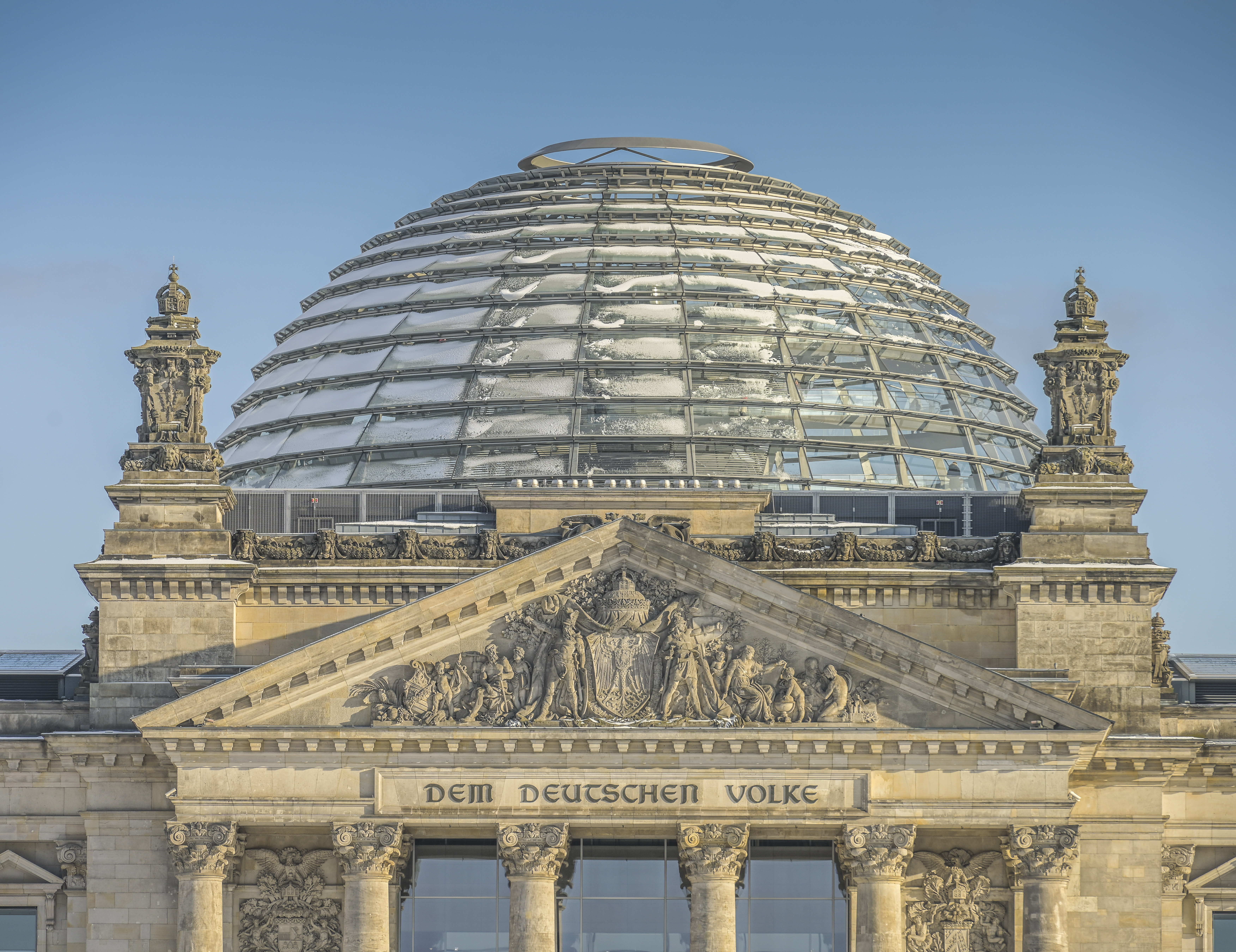Reichstag dome in Berlin