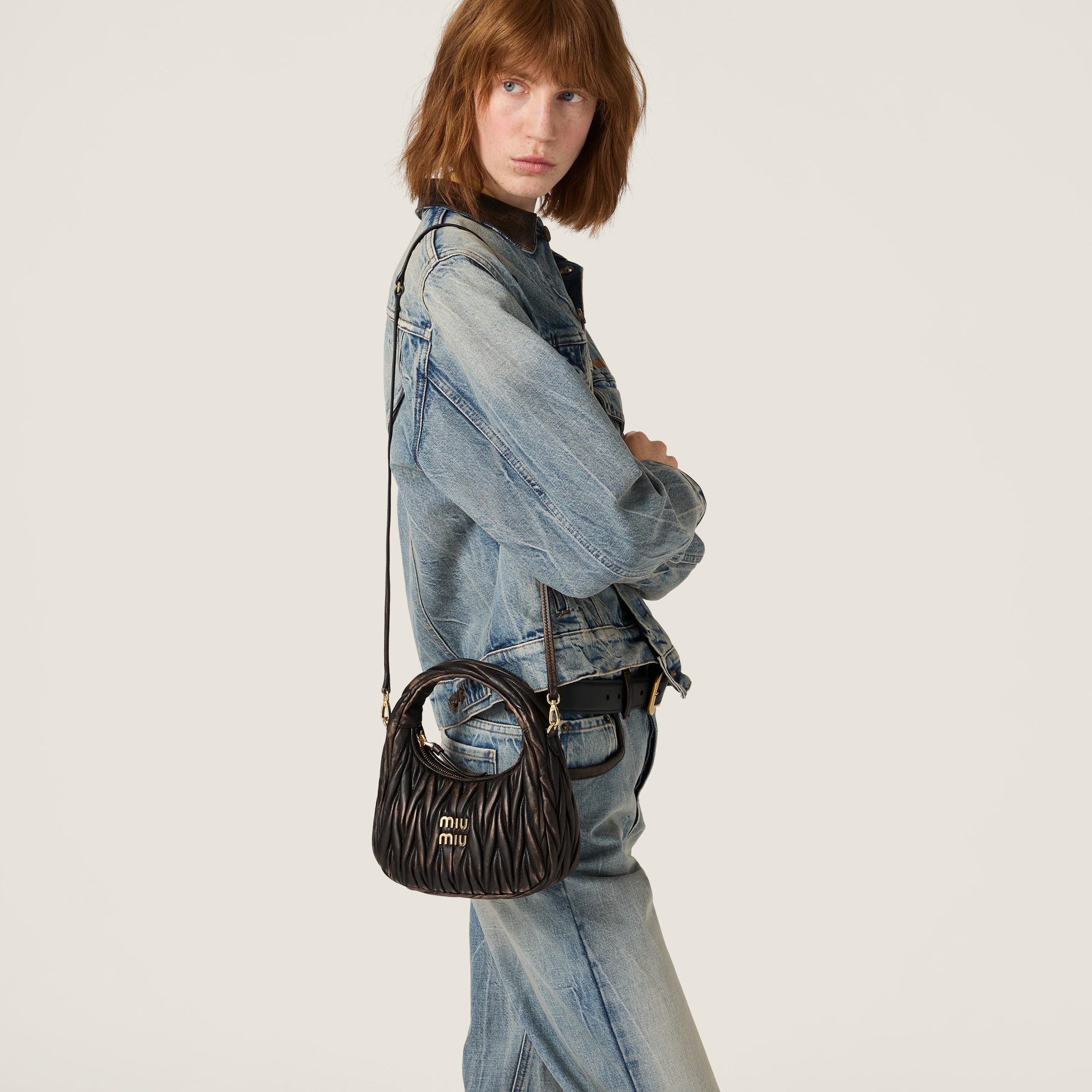 Wander Matelass&amp;eacute; Nappa Leather Bag