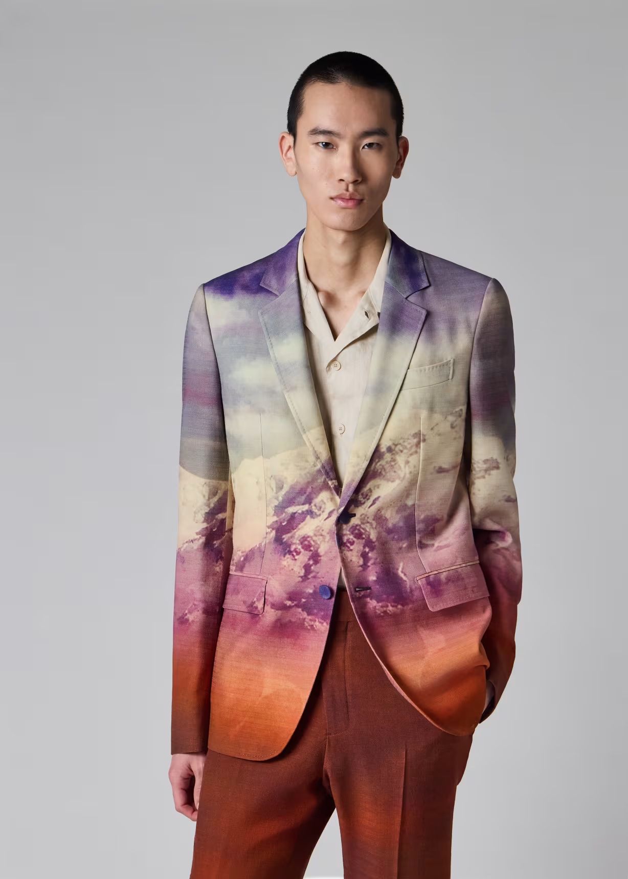 Paul Smith x Gabriela Hearst, Irving Mountain Print Blazer