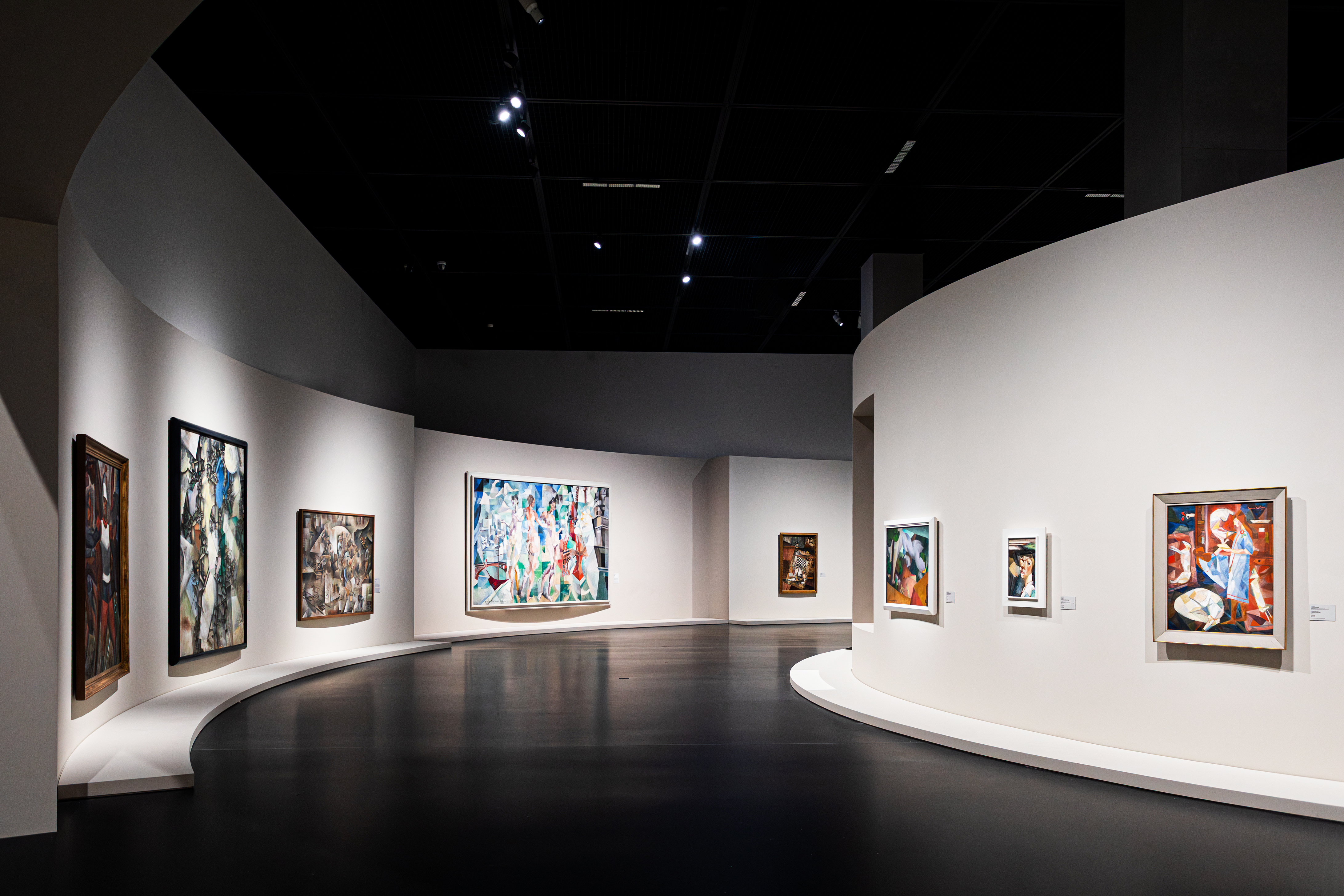 interior and exhibitions of Centre Pompidou Hanwha