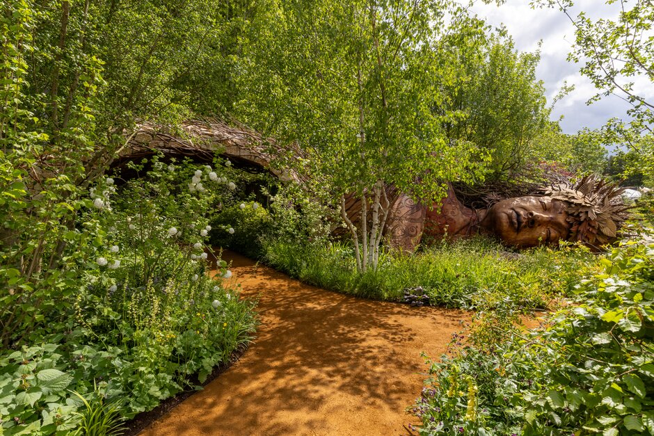 The Campaign to Protect Rural England Garden: &amp;lsquo;On the Edge&amp;rsquo;. Designed by Sarah Eberle. Show Garden. RHS Chelsea Flower Show 2026. Site no. 327